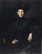 unknow artist, Lady in Black